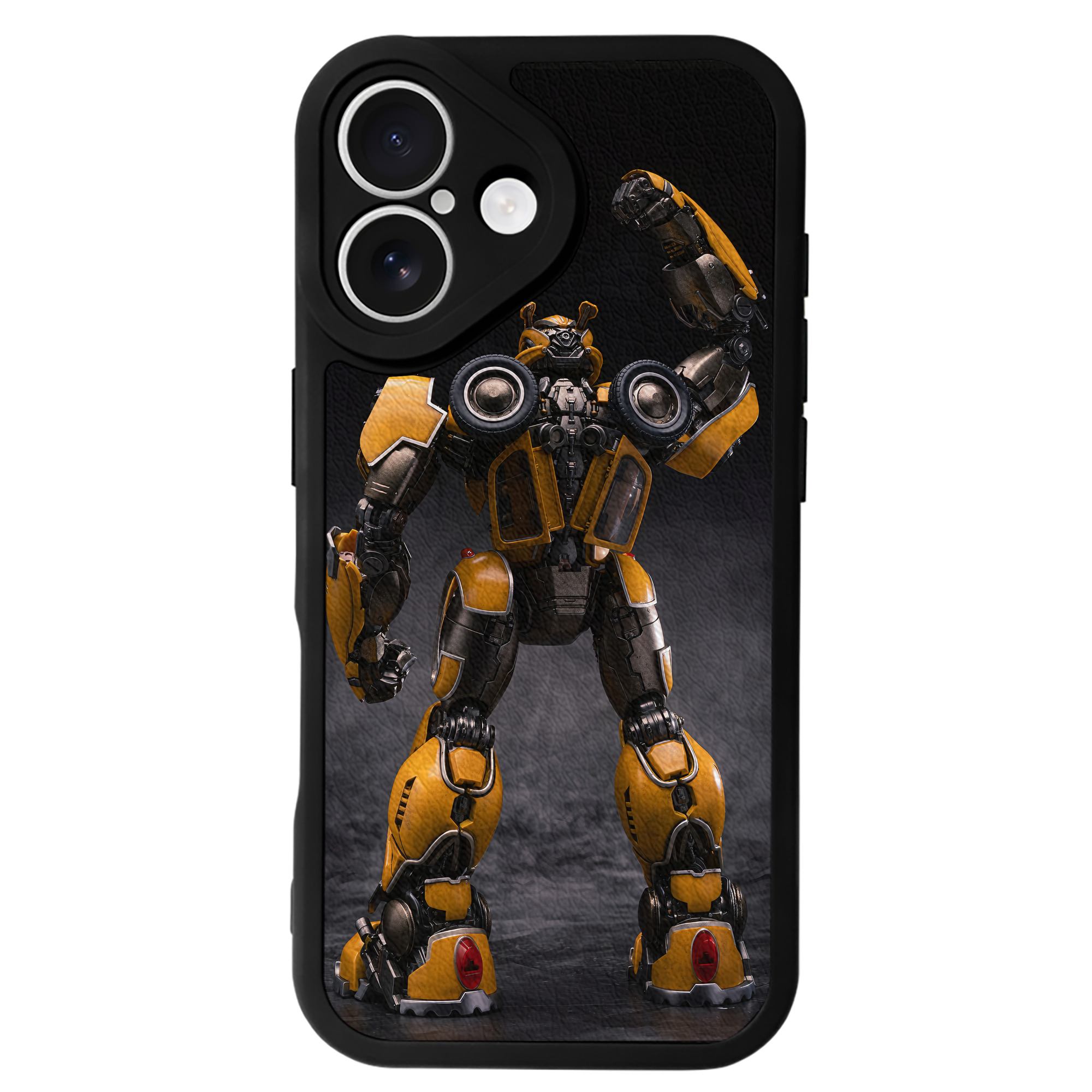 （画像用） Transformers トランスフォーマー 【iPhone 16シリーズ対応】シリコンスマホケース（レザー調） 材質：シリコン